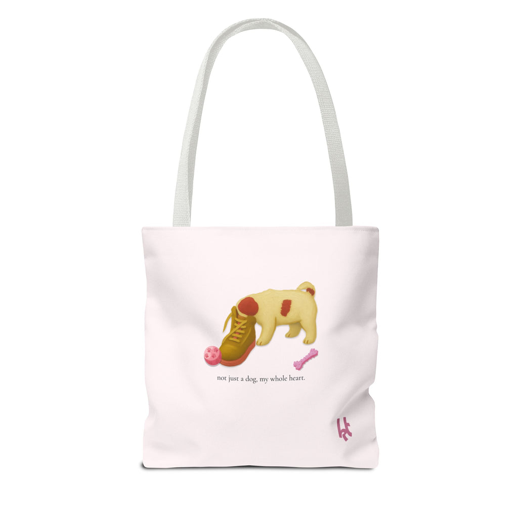 shih tzu tote bag | dog mom canvas bag not just a dog gift | kumi tzu