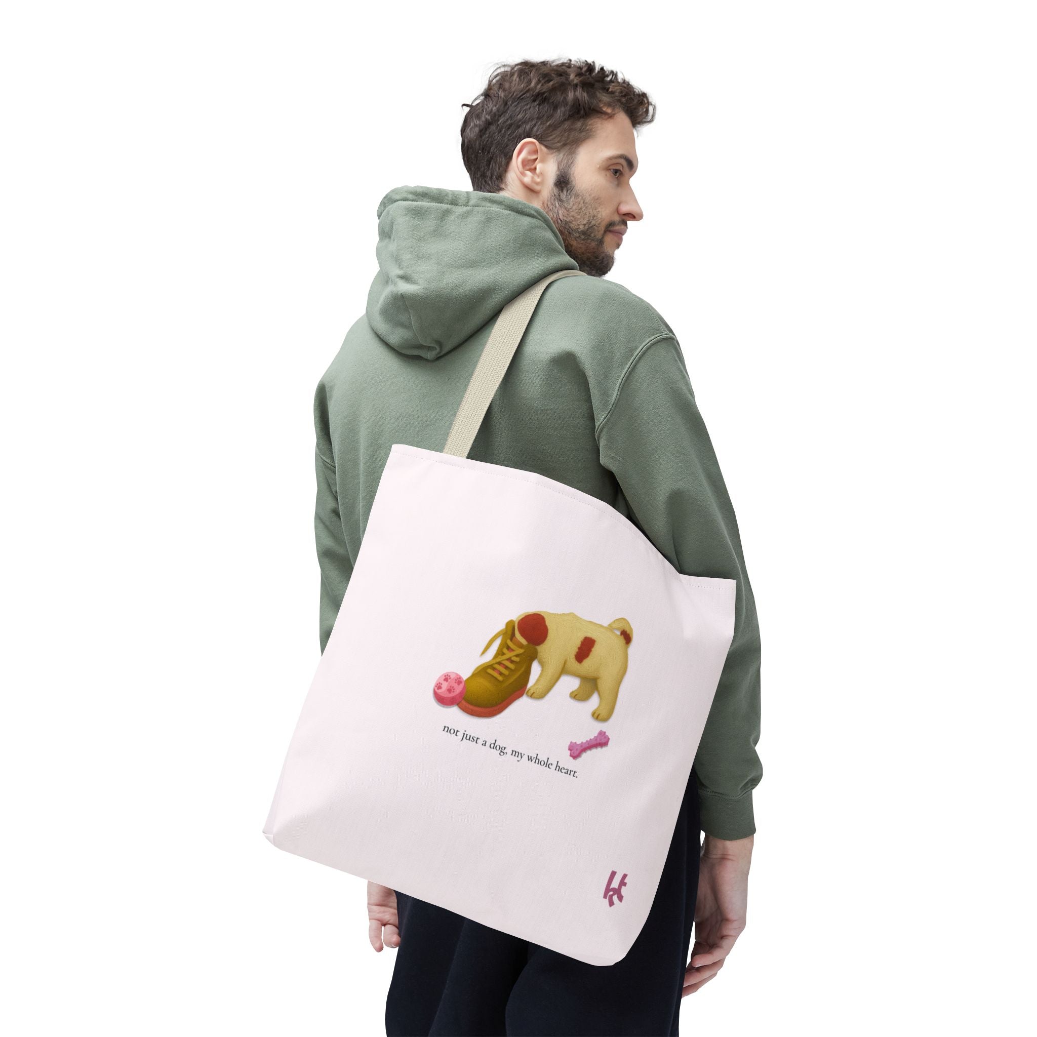 shih tzu tote bag | dog mom canvas bag not just a dog gift | kumi tzu