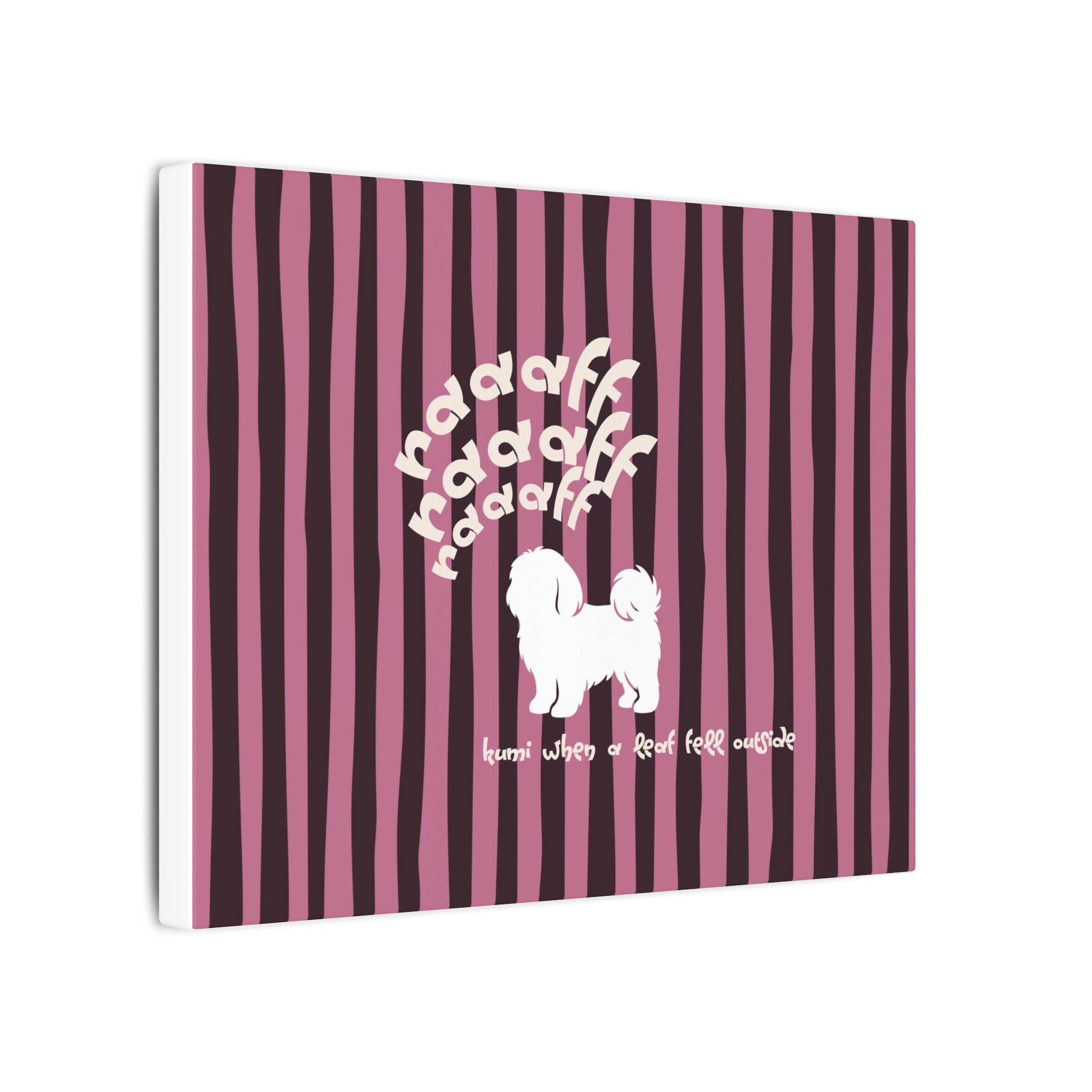 funny shih tzu wall art | shih tzu canvas print dog mom gift | kumi tzu