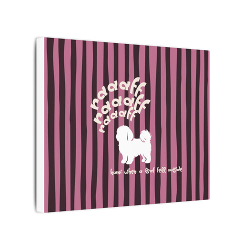 funny shih tzu wall art | shih tzu canvas print dog mom gift | kumi tzu