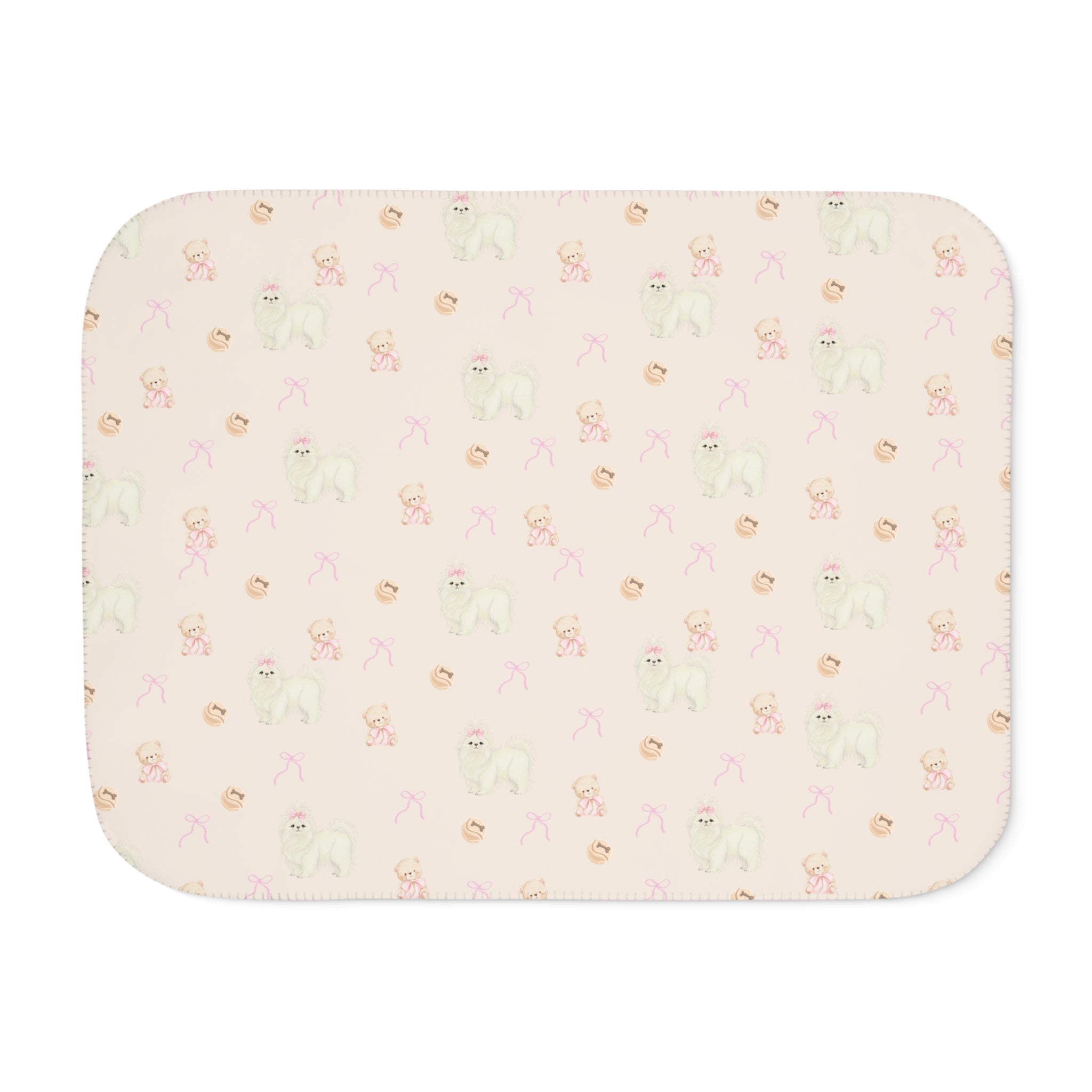 shih tzu sherpa blanket | cozy dog mom gift throw blanket | kumi tzu