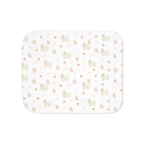 shih tzu sherpa blanket | cozy dog mom gift throw blanket | kumi tzu